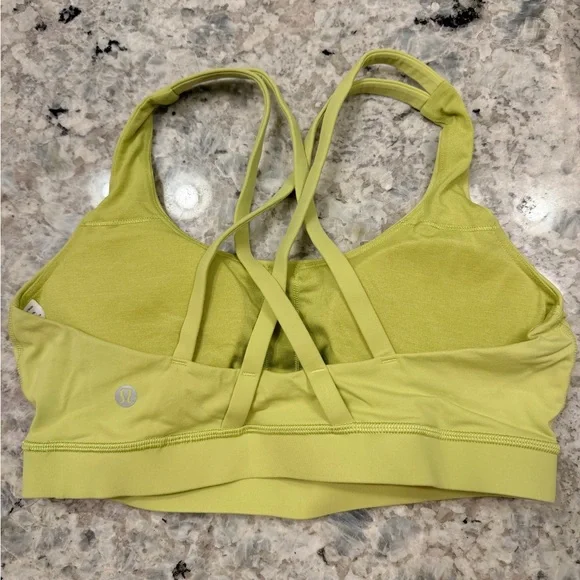 Lululemon Athletica Wasabi Green Sports Bra - Picture 4 of 5